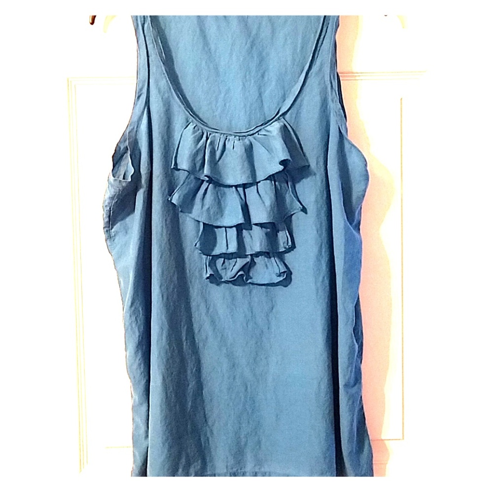 Old Navy top blue size XL